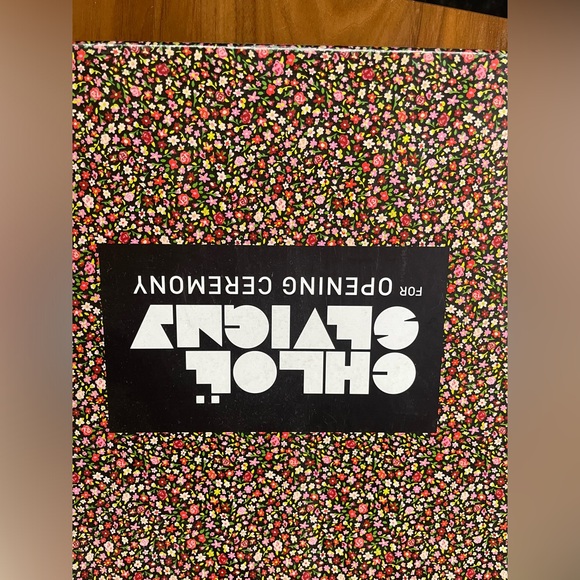 Chloe Sevigny X Opening Ceremony black platform boots SZ 7 - Picture 8 of 9